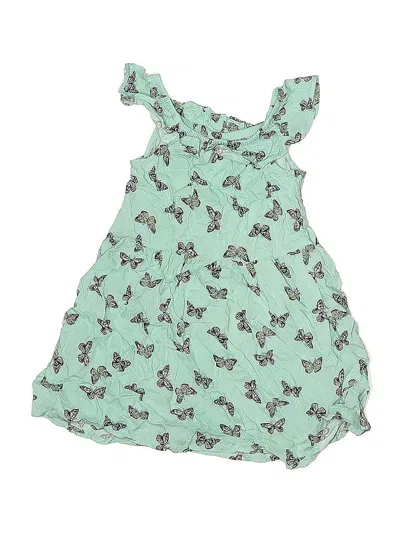 Pre-owned Jumping Beans Kids' Dress In Green