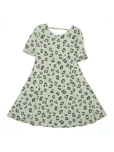 Pre-owned Jumping Beans Kids' Dress In Green