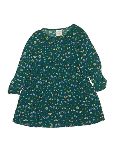 Pre-owned Jumping Beans Kids' Dress In Green