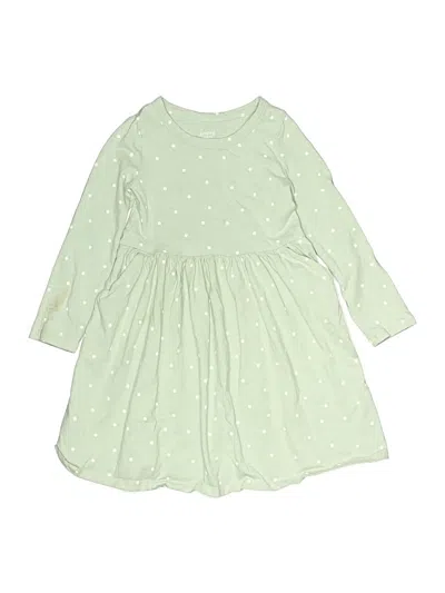 Pre-owned Jumping Beans Kids' Dress In Green