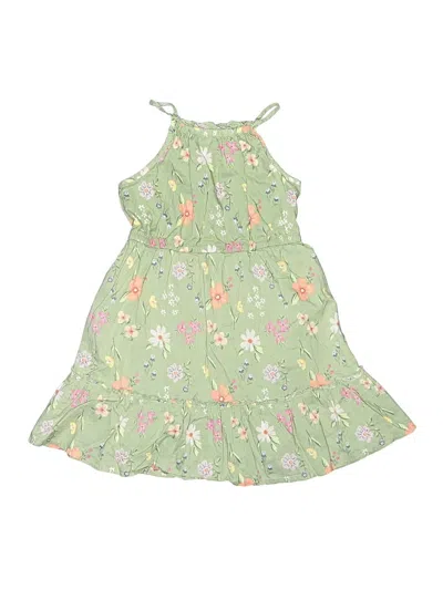 Pre-owned Jumping Beans Kids' Dress In Green