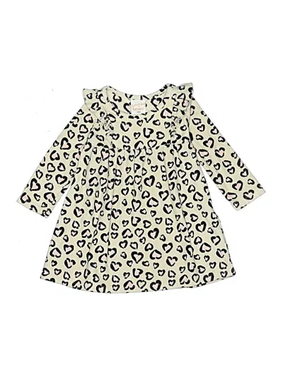 Pre-owned Jumping Beans Kids' Dress In Ivory