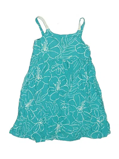 Pre-owned Jumping Beans Kids' Dress In Teal