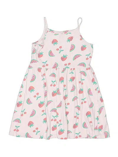 Pre-owned Jumping Beans Kids' Dress In White