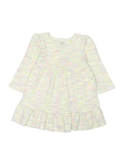 Pre-owned Jumping Beans Kids' Dress In White