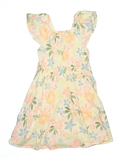 Pre-owned Jumping Beans Kids' Dress In Yellow