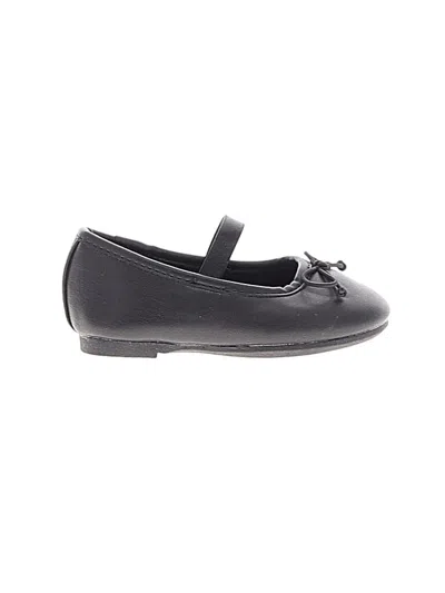 Pre-owned Jumping Beans Kids' Flats In Black