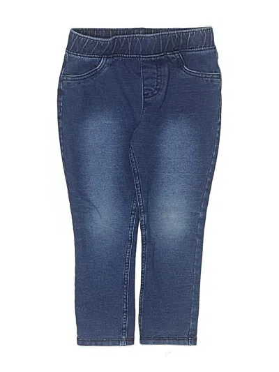 Pre-owned Jumping Beans Kids' Jeggings In Blue