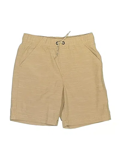 Pre-owned Jumping Beans Kids' Khaki Shorts In Tan