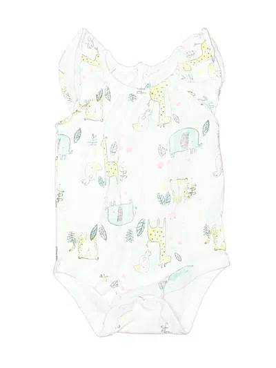 Pre-owned Jumping Beans Babies' Leotard In White