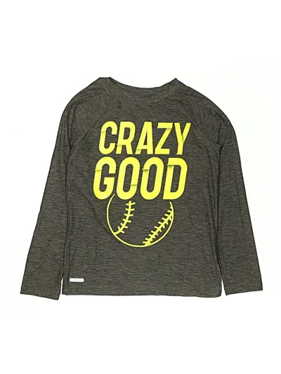 Pre-owned Jumping Beans Kids' Long Sleeve T-shirt In Gray