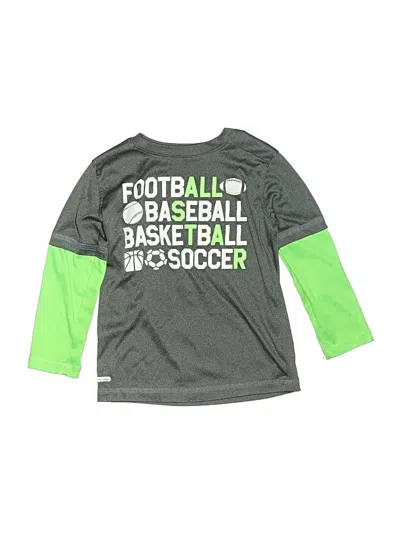 Pre-owned Jumping Beans Kids' Long Sleeve T-shirt In Green