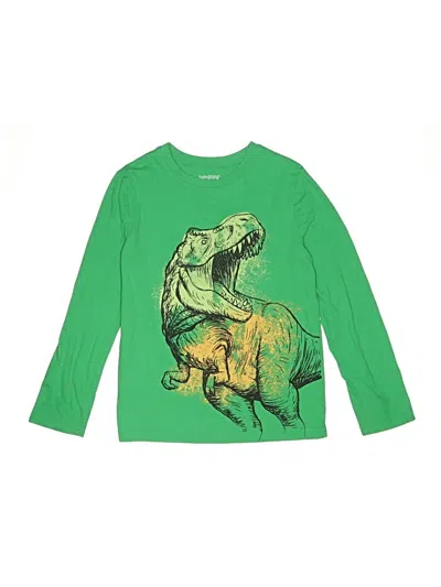 Pre-owned Jumping Beans Kids' Long Sleeve T-shirt In Green