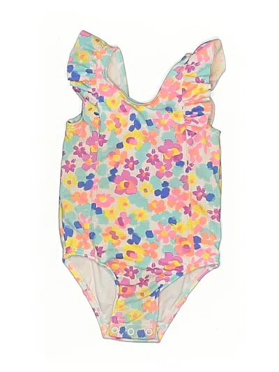Pre-owned Jumping Beans Kids' One Piece Swimsuit In Pink
