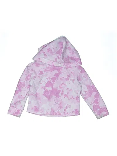 Pre-owned Jumping Beans Kids' Pullover Hoodie In Pink