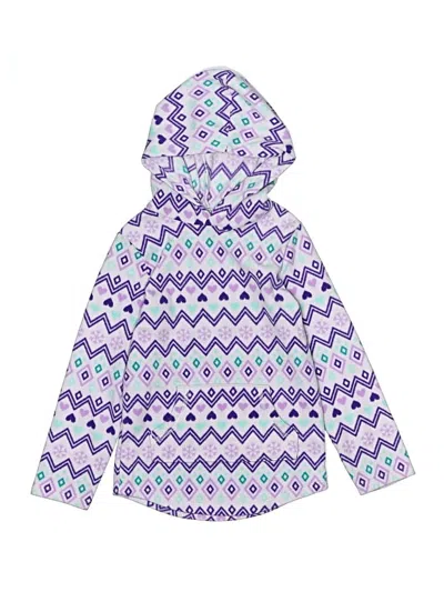 Pre-owned Jumping Beans Kids' Pullover Hoodie In Purple