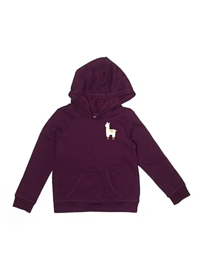 Pre-owned Jumping Beans Kids' Pullover Hoodie In Purple