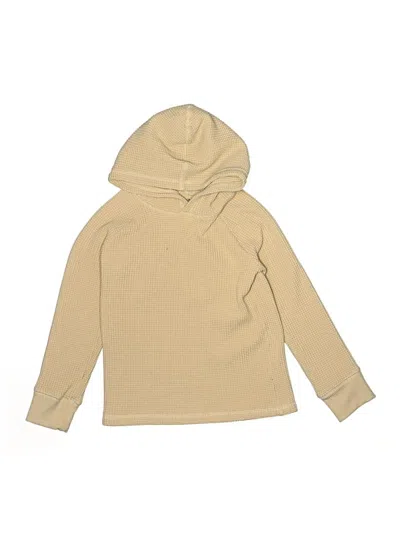 Pre-owned Jumping Beans Kids' Pullover Hoodie In Tan