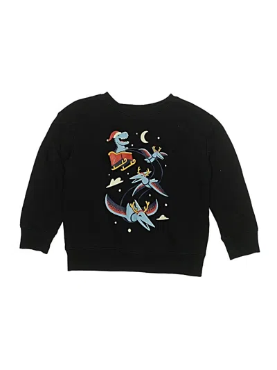 Pre-owned Jumping Beans Kids' Pullover Sweater In Black