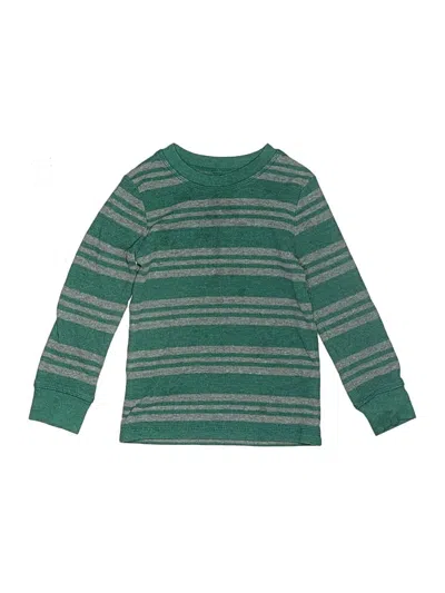 Pre-owned Jumping Beans Kids' Pullover Sweater In Green