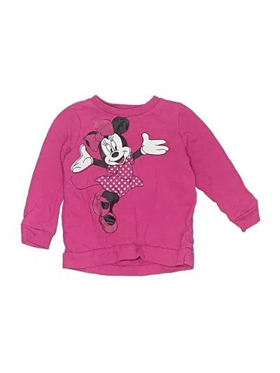 Pre-owned Jumping Beans Kids' Pullover Sweater In Pink