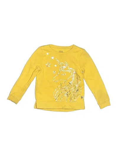 Pre-owned Jumping Beans Kids' Pullover Sweater In Yellow
