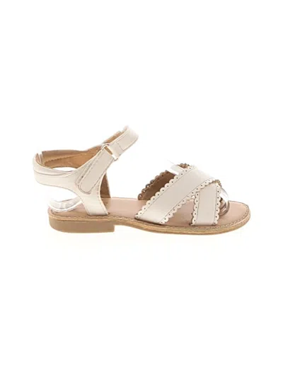 Pre-owned Jumping Beans Kids' Sandals In Ivory