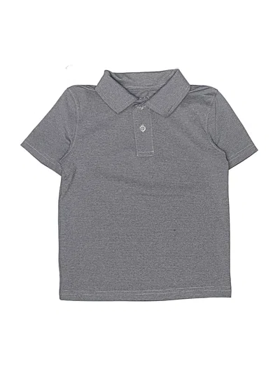Pre-owned Jumping Beans Kids' Short Sleeve Polo In Gray