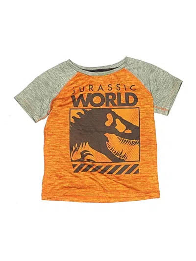 Pre-owned Jumping Beans Kids' Short Sleeve T-shirt In Orange