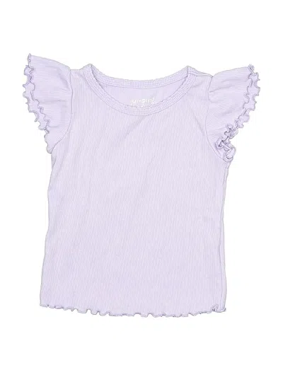 Pre-owned Jumping Beans Kids' Short Sleeve T-shirt In Purple