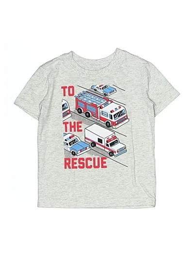 Pre-owned Jumping Beans Kids' Short Sleeve T-shirt In Silver