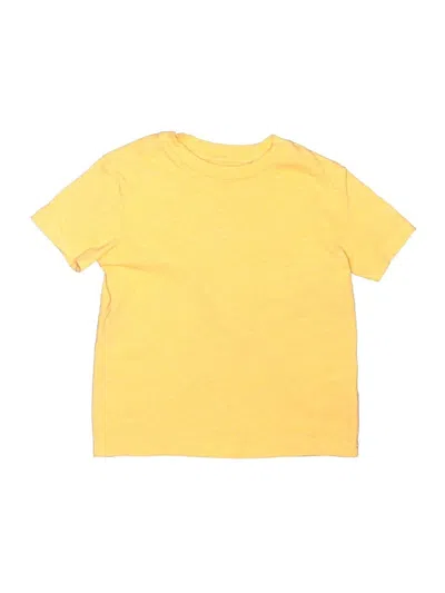 Pre-owned Jumping Beans Kids' Short Sleeve T-shirt In Yellow
