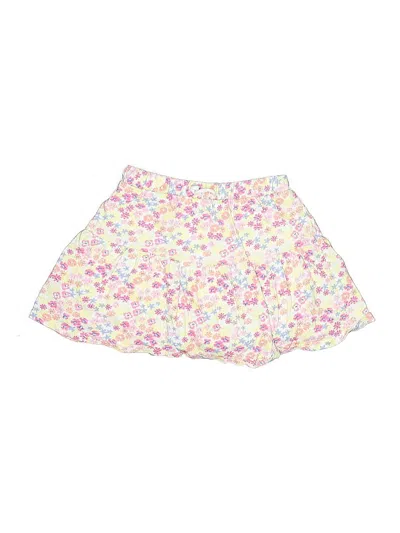Pre-owned Jumping Beans Kids' Skirt In White