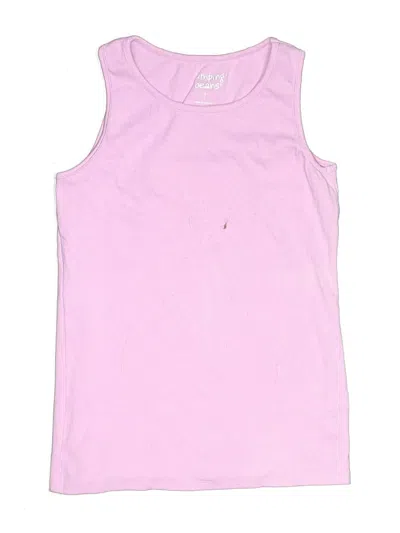 Pre-owned Jumping Beans Kids' Sleeveless T-shirt In Pink