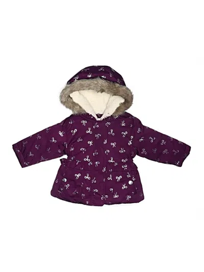 Pre-owned Jumping Beans Babies' Snow Jacket In Purple