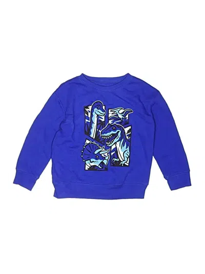 Pre-owned Jumping Beans Kids' Sweatshirt In Blue