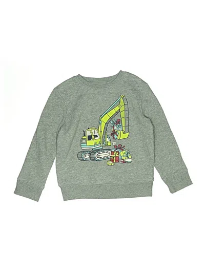 Pre-owned Jumping Beans Kids' Sweatshirt In Green