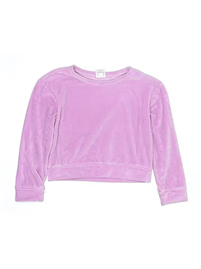 Pre-owned Jumping Beans Kids' Sweatshirt In Purple