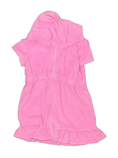 Pre-owned Jumping Beans Kids' Swimsuit Cover Up In Pink