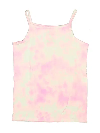 Pre-owned Jumping Beans Kids' Tank Top Pink Halter Neckline Tops