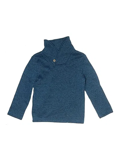 Pre-owned Jumping Beans Kids' Turtleneck Sweater In Blue