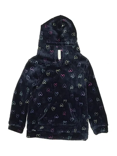 Pre-owned Jumping Beans Kids' Zip Up Hoodie In Blue