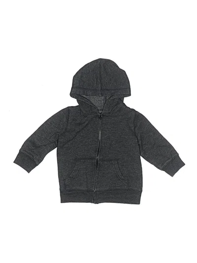 Pre-owned Jumping Beans Kids' Zip Up Hoodie In Gray