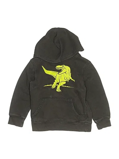 Pre-owned Jumping Beans Kids' Zip Up Hoodie In Green