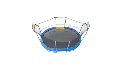 Jumpking 10" X 15" Oval Trampoline In Blue And Yellow