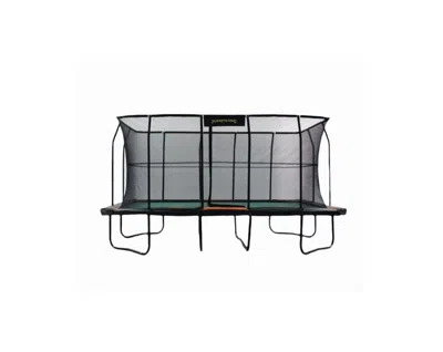Jumpking Kids' 10ft X 16ft Pro-series Rectangular Trampoline In Black,orange