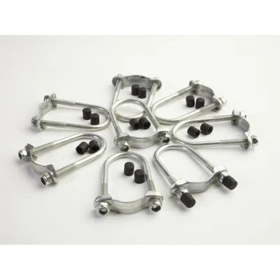 Jumpking Enclosure U-bolt Hardware Set - Set Of 8 In Silver