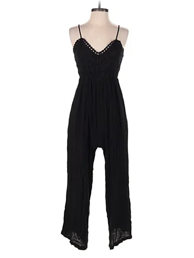 Pre-owned Jun & Ivy Jumpsuit In Black