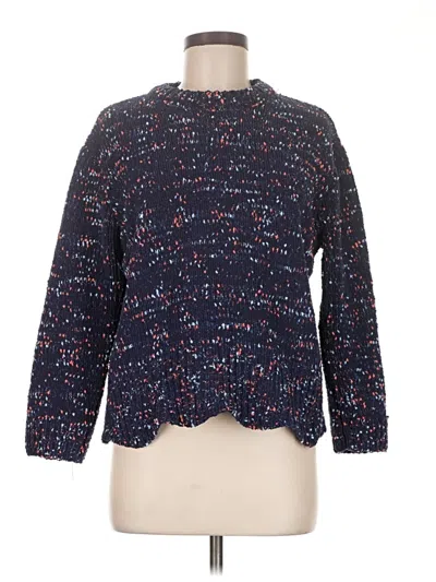 Pre-owned Jun & Ivy Pullover Sweater In Blue