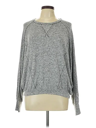 Pre-owned Jun & Ivy Pullover Sweater In Gray